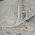 thumbnail image 6 of Feizy Pasha Transitional Distressed, Ivory/Blue/Tan, 7'10" x 10'3" Area Rug Stain Resistant Pet & Kid Friendly Bohemian & Eclectic Geometric Floor Rug for Living room Bedroom, 6 of 9