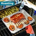 thumbnail image 3 of Small Cooling Rack Set of 2, Yayun Stainless Steel Small Grill Wire Rack for Oven Roasting Baking Cooking, 8.6" x 6.2" x 0.6" Fit Toaster Oven Tray for Cake/Meat/Bread, Healthy & Dishwasher Safe, 3 of 8