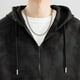 thumbnail image 4 of pstuiky manga larga de hombre, Sudadera holgada de manga larga con capucha y hombros caídos para hombre Tops de talla grande para hombre xl, 4 of 6