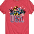 thumbnail image 3 of Marvel - USA - Toddler And Youth Short Sleeve Graphic T-Shirt, 3 of 5