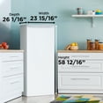 thumbnail image 6 of Danby Designer 11.0 cu. ft. Apartment Size Fridge in White (DAR110A1WDD), 6 of 7