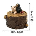 thumbnail image 3 of Caja de almacenamiento en forma de cenicero con forma de animal – Portacenas de cerámica caprichosa para llaves, monedas, objetos pequeños • Detalle decorativo para el salón, diseño duradero, regalo, 3 of 6