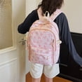 thumbnail image 5 of Backpacks For School 3 In 1 Backpack Set Spacious Multi Compartments Modern Design For Teen Students Daily School Travel Use, 5 of 6