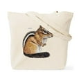 thumbnail image 2 of CafePress - Chipmunk Animal Tote Bag - Unisex Canvas Tote Bag, Beige, 1-Piece, 2 of 8