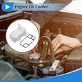 thumbnail image 2 of Enfriador de aceite del motor Unique Bargains para Jeep WK2 Series Grand Cherokee L4 2.0L 2022-2024, enfriador de aceite de transmisión, arandela No.5048312AB, aleación de aluminio, 1 juego, 2 of 6