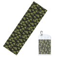 thumbnail image 2 of Sigee Light Green Excavator print High-Performance Cooling Towel, Instant Chill, UPF 50, Durable Microfiber, Ideal for Gym & Outdoor Use - 12x40in, 2 of 9