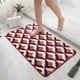 thumbnail image 1 of Bathroom Water-Absorbing Mat Machine-Woven Carpet For Secure Grip Bedroom Entryway Rug Non-Slip Doorstep Foot Mat Non-slip Padding, 1 of 9