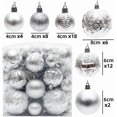 thumbnail image 3 of Christmas Tree Decorations, Candy Cane Christmas Decorations 50 PCS Christmas Ball Ornaments Set, Christmas Ornaments Balls Shatterproof Hanging Ornaments Kit, 3 of 4