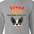 thumbnail image 4 of Inktastic Boston Terrier Dog Long Sleeve T-Shirt, 4 of 5