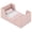Pink, variant on Furnibear Velvet Fabric Soft Pine Wood Bed with Climbing Net, Gray