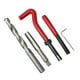 thumbnail image 3 of Kit de inserción de reparación de rosca métrica de 15 piezas M3 M4 M7 M9, 3 of 8