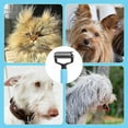 thumbnail image 3 of Upgraded Pet Safe Dematting Comb with Double-Sided Stainless Steel Teeth, 3 of 3