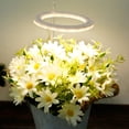 thumbnail image 2 of LED Plant Grow Light USB Powered Ring Grow Lamps Dimmable Grow Lights with Timer Switch 5V Low Safe Voltage, 2 of 10