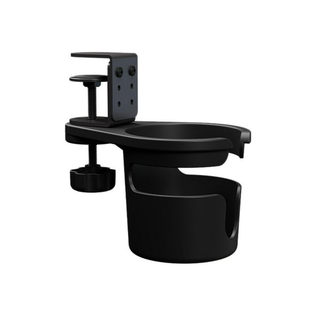 Product Classification & Glass Racks Desk Cup Holder 180° Rotating Under-Desk Clamp Mount for Home and Kitchen Utility