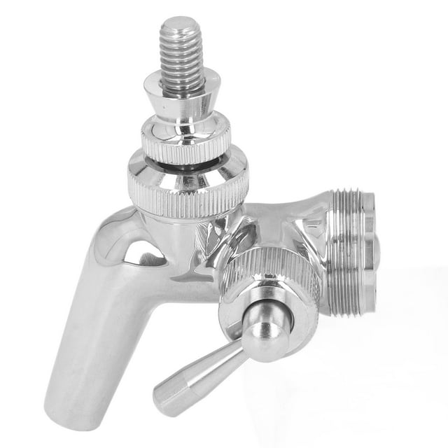 Robinet de Bière en Acier Inoxydable, Robinet de Contrôle de Débit de Bière Robinet de Bière en Acier Inoxydable Qualité Supérieure