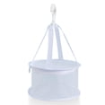 thumbnail image 1 of Inteprter Cesta de lavandería con cremallera Suministros Gran capacidad Ventilación Secado Cosmético Bolsa de red Beauty Egg Rack Pink Almacenamiento y organización del hogar Blanco Inteprter HA063603-01B, 1 of 6