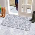 thumbnail image 5 of Farm Bohemian Flowers Welcome Doormat for Indoor/Outdoor Entrance Farm Bohemian Flowers Decoration Door Mat Kitchen Door Mat Bedroom Doormat 17x30 Inch, 5 of 6