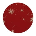 thumbnail image 4 of NIJIANKEHAN Christmas Tablecloth for Rectangle Tables - Red Christmas Decor for Table - Snowman Water Resistant Xmas Table Cloth, Chrismtas Party Decorations for Kitchen, Home, 4 of 8