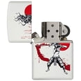 thumbnail image 4 of Zippo Samurai Girl White Matte Pocket Lighter, 4 of 6