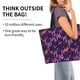 thumbnail image 2 of Disketp Purple Dreamcatcher Bolsa Tote Estampada para Mujer, Bolso de Hombro y de Mano para Compras y Viajes, 2 of 8