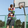 thumbnail image 5 of Sikiie Easter Egg Basketball Jersey Reversible Men's Mesh Athletic Sports Shirts Training Practice S-4XL3X-Large, 5 of 6