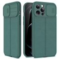 thumbnail image 1 of Funda de cuero a prueba de golpes para iPhone 13 11 12 14 Pro Max XR XS Max 7 8 14 Plus, protección de lente de cámara, funda trasera suave Tan Jianjun unisex, 1 of 2