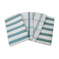 thumbnail image 1 of Lot de 4 torchons de cuisine Mainstays, 100 % coton, 40 x 70 cm, bleu porcelaine, 1 of 5