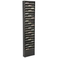 thumbnail image 4 of Displays2go File Folder Wall Rack, 20 Pockets, Tiered, Office and Medical Charts (Black, Powder Coated Steel), 4 of 4