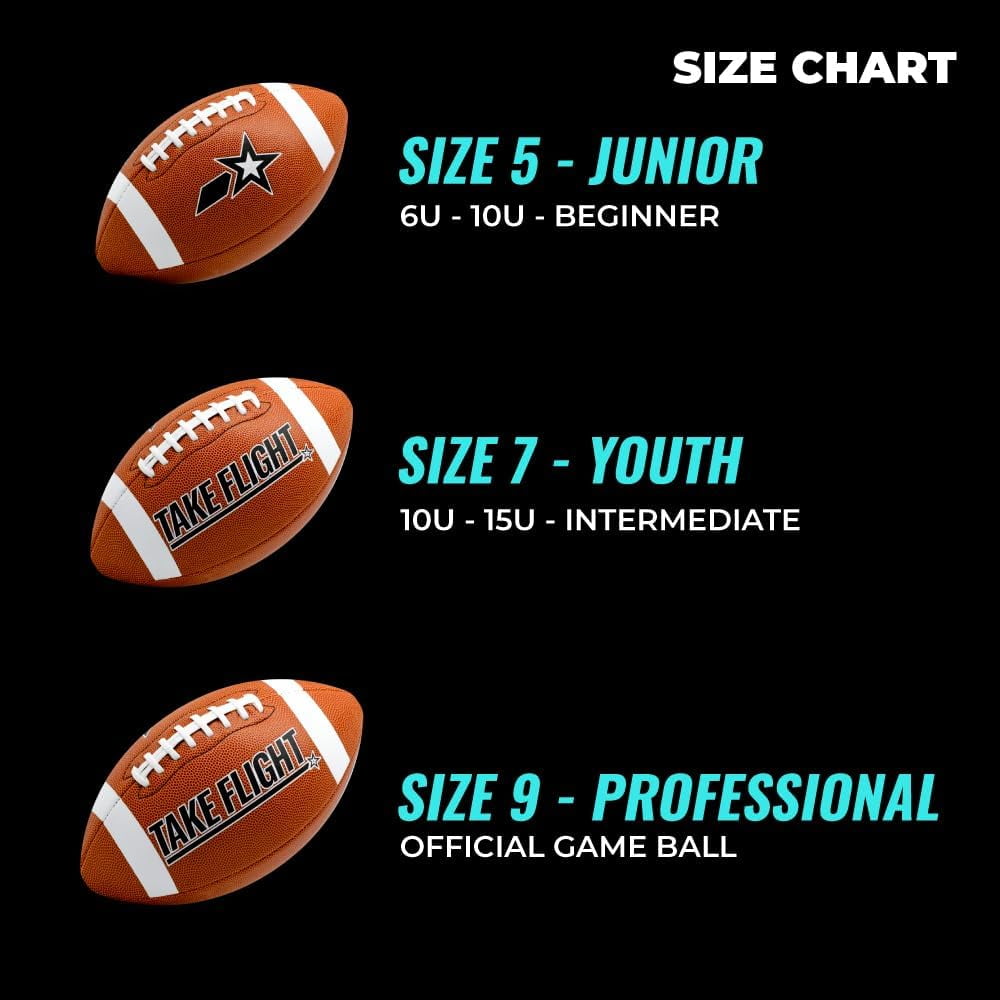 TAKE FLIGHT FOOTBALL, OFFICIAL GAME BALL (ECO-LEATHER)