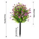 thumbnail image 3 of Flores Artificiales de Camelia con Plantas Verdes - Decoración de Primavera para El Hogar - Arreglo Floral Artificial para Sala de Estar, Comedor, Mesa, Estante, Escritorio de Oficina - Decoración Du, 3 of 7