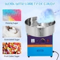 thumbnail image 4 of Towallmark Commercial 900W Marshmallow Machine With Stainless Steel Bowl, Sugar Spoon And Drawer, 30s Quick Production, Suitable For Home And All Kinds Of Parties，Blue, 4 of 7