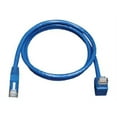 thumbnail image 2 of Eaton Tripp Lite Series Down-Angle Cat6 Gigabit Molded UTP Ethernet Cable (RJ45 Right-Angle Down M to RJ45 M), Blue, 10 ft. (3.05 m) - Patch cable - RJ-45 (M) to RJ-45 (M) - 10 ft - CAT 6 - down-angled connector, stranded - blue, 2 of 3