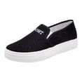 thumbnail image 3 of NOKIO Classic Women'S Canvas Slip-Ons Modern Women'S Casual Slip-On Shoes Women'S Stylish Gym Sneakers Women's Comfortable Anti Slip Breathable Soft Sole Lightweight Casual Canvas Shoes, 3 of 8