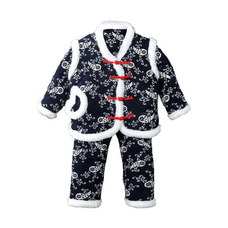 

Outfits For Girls Toddler Kids Boys Winter Chinese Thickened New Year S Top Pants Clothing Outfit