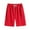 Red, variant on asjyhkr Mens Shorts Casual Cotton Drawstring Elastic Waist Summer Workout Running Workout Shorts with Pockets
