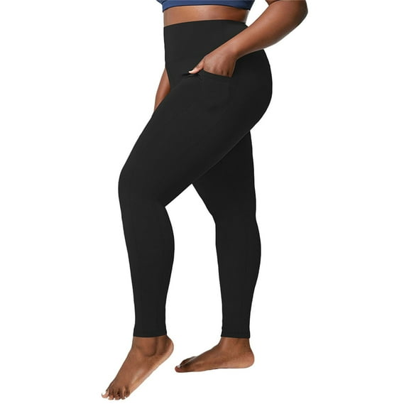 JJHGVB Fleece Lined Pants High Waisted Leggings for Women's Leggings with Pockets Pants Women Trendy Work Slacks for Women Womens Pants Dressy Casual Thermal Pants Women Black 2XL