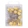 thumbnail image 1 of segolike Straight Pins Hand Sewing Pins for DIY Activities Parties Wedding Decoration Yellow, 1 of 9