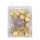 thumbnail image 1 of Alfileres de costura Alfileres rectos Accesorios de costura Alfileres reutilizables para acolchado Labores de aguja Amarillo, 1 of 9