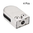 thumbnail image 3 of Stainless Steel Glass Clamp, 4Pcs Glass Clip Round Flat Bottom Glass Bracket for Thickness 6-8mm Glass, 3 of 6