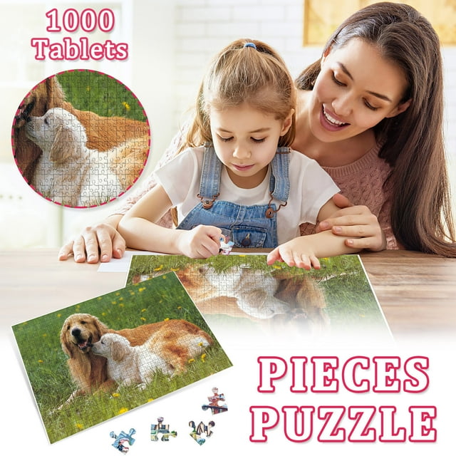 Daisyyozoid 1000 Large Adult And Children's Puzzle Puzzle Christmas