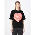 thumbnail image 1 of Camiseta Para Mujer De Verano Cuello RedondoWomen'S Summer Casual T-Shirt Fashion Valentine'S Day Romantic Love Cartoon Cute Doodle Heart FlowerCamisetas de verano para mujer, manga corta, cuello re, 1 of 7