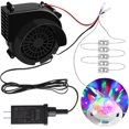 thumbnail image 1 of Replacement Air Blower for Inflatables .A Inflatable Air Fan Blower with Bright Colorful Projection Lamp LED Light &v/A Adapter for Halloween Christmas Inflatable Outdoor Decoratio, 1 of 7