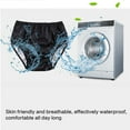 thumbnail image 4 of Pull on Covers Pant Washable Underpants Reusable Plastic Diaper Covers Adult Leakproof Incontinences Underwear Unisex, 4 of 9