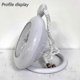 thumbnail image 5 of Waterproof Bathroom Clock Wall Watch Can Be Hung With Towel Wall Clock Desk Clock Dual-purpose Clock-am S20241212656, 5 of 5