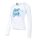 thumbnail image 2 of Playera Para Mujer Squadra Deportiva Manga Larga Blanco Talla M, 2 of 3