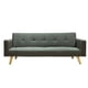 thumbnail image 1 of Sofá Cama Plegable Ilios Innova Con Antebrazos Color Gris, 1 of 9