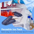 thumbnail image 3 of WWS-Reusable Small Ice Packs (4 Packs), Mini Gel Cold Packs for Injuries, Cold Compress for Pain Relief, Headaches, Tired Eyes, Wisdom Teeth, Breastfeeding, First Aid 7.4” X 2.75”, 3 of 4