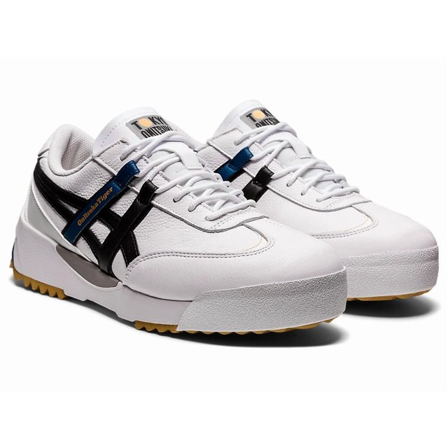 Onitsuka Tiger DELEGATION EX 1183A559 104 WHITE BLACK Unisex Shoes US 7.5-14
