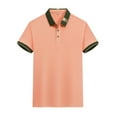 thumbnail image 6 of Yiliang Mens Trendy flexible EcoSmart Polo Shirt Moisture Wricking Top for Gym or Office, 6 of 6