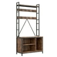 thumbnail image 6 of ChaoLink ChaoLink Hall Tree with Bench & Shoe Rack, Industrial Entryway Storage Organizer with Hooks & Shelf, Freestanding, 6 of 6